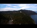 Полёт над посёлком Листвянка на квадрокоптере Xiaomi Mi Drone 4K - Байкал