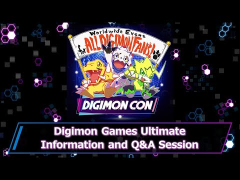 DIGIMON CON Digimon Games Ultimate Information and Q&A Session ?English ver.?