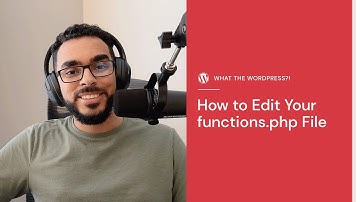 How to Edit Your functions.php File