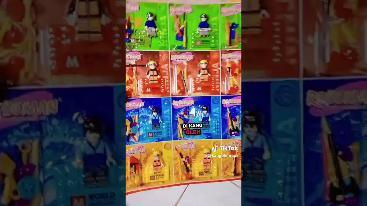 Review Mainan Lego Roboman Naruto 12 Pcs Minifigures 