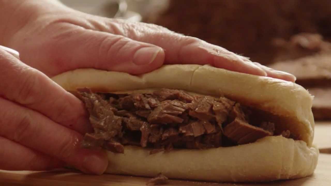 How to Make a French Dip in a Slow Cooker YouTube