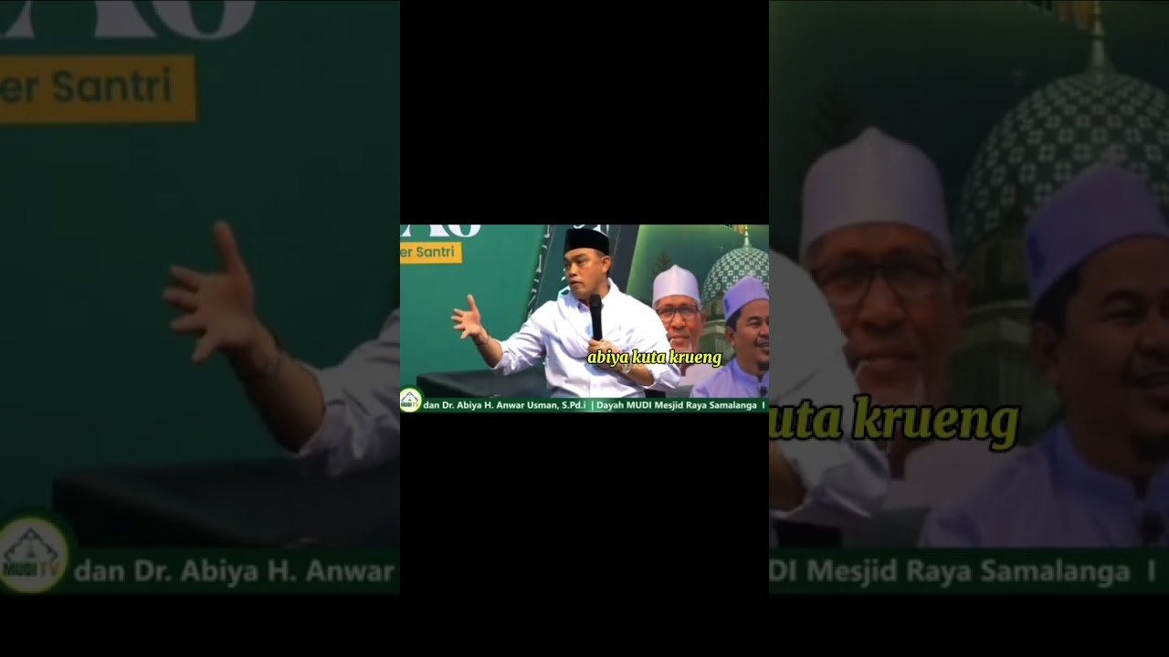 Perjalanan abiya kuta krueng dalam menuntut ilmu di MUDI