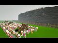 Ridiculously Massive CASTLE SIEGE! - Battle of Talmberg in Paint The Town Red