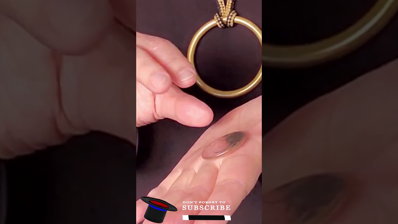 Coin Through Hand - Magic Trick