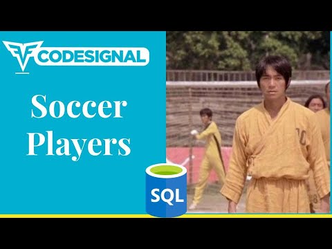 "Soccer Players" - Codesignal #22 - MySQL Solution