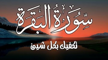 سورة البقرة Surah Al baqara سبحان من خلق هذا الصوت تلاوة فاقت الوصف لزيادة الرزق ولحفظ وتحصين البيت🌹
