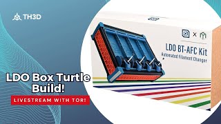 LIVE🔴 LDO Box Turtle Build Pt 3 - With Tor!