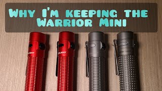 Don't Send your Olight warrior Mini Back! (my Reasoning)