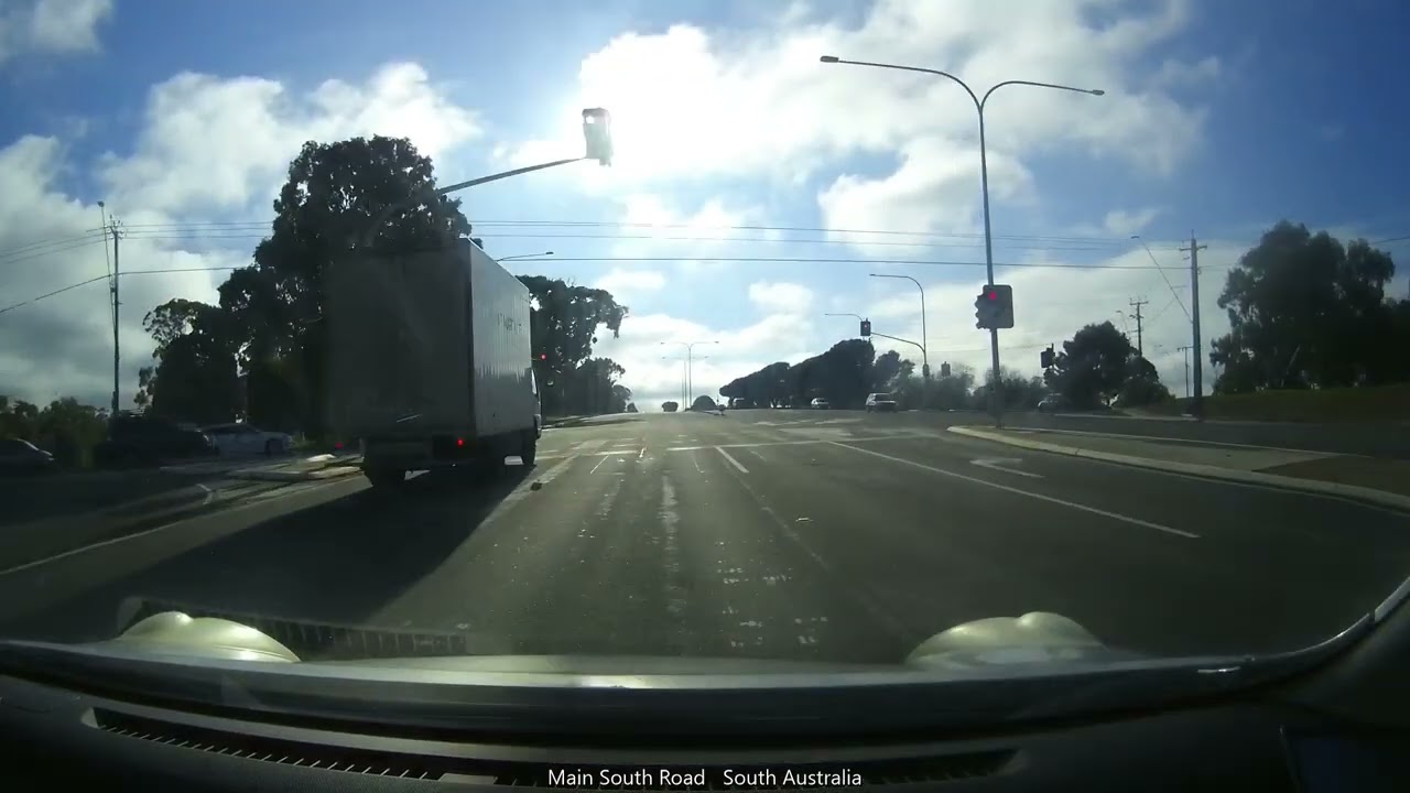 Driving from Hacham West to Melbourne St. North Adelaide South Australia