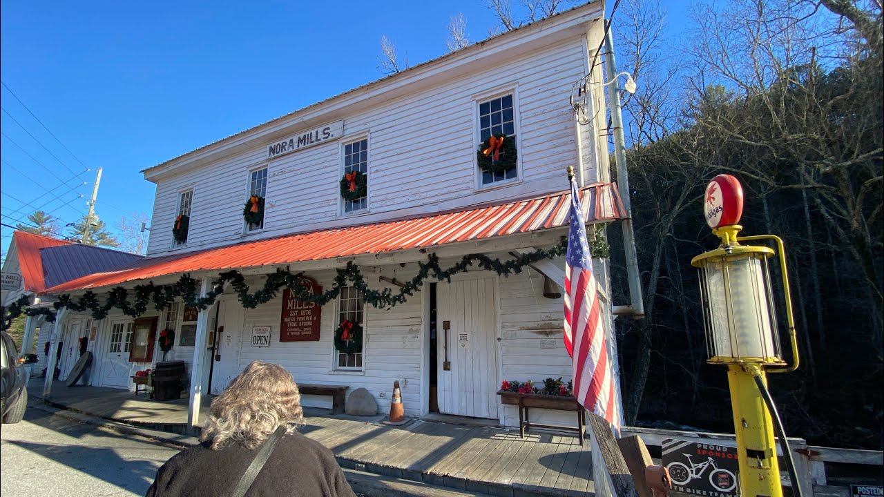 Our visit to Nora Mill Granary Grist Mill & Country Store in Helen