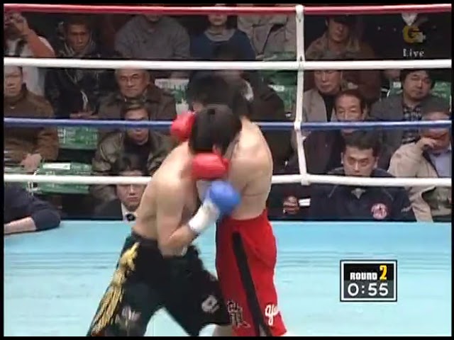 新井田 豊 vs ファン・ランダエタ WBA世界ミニマム級王座統一戦 2004年