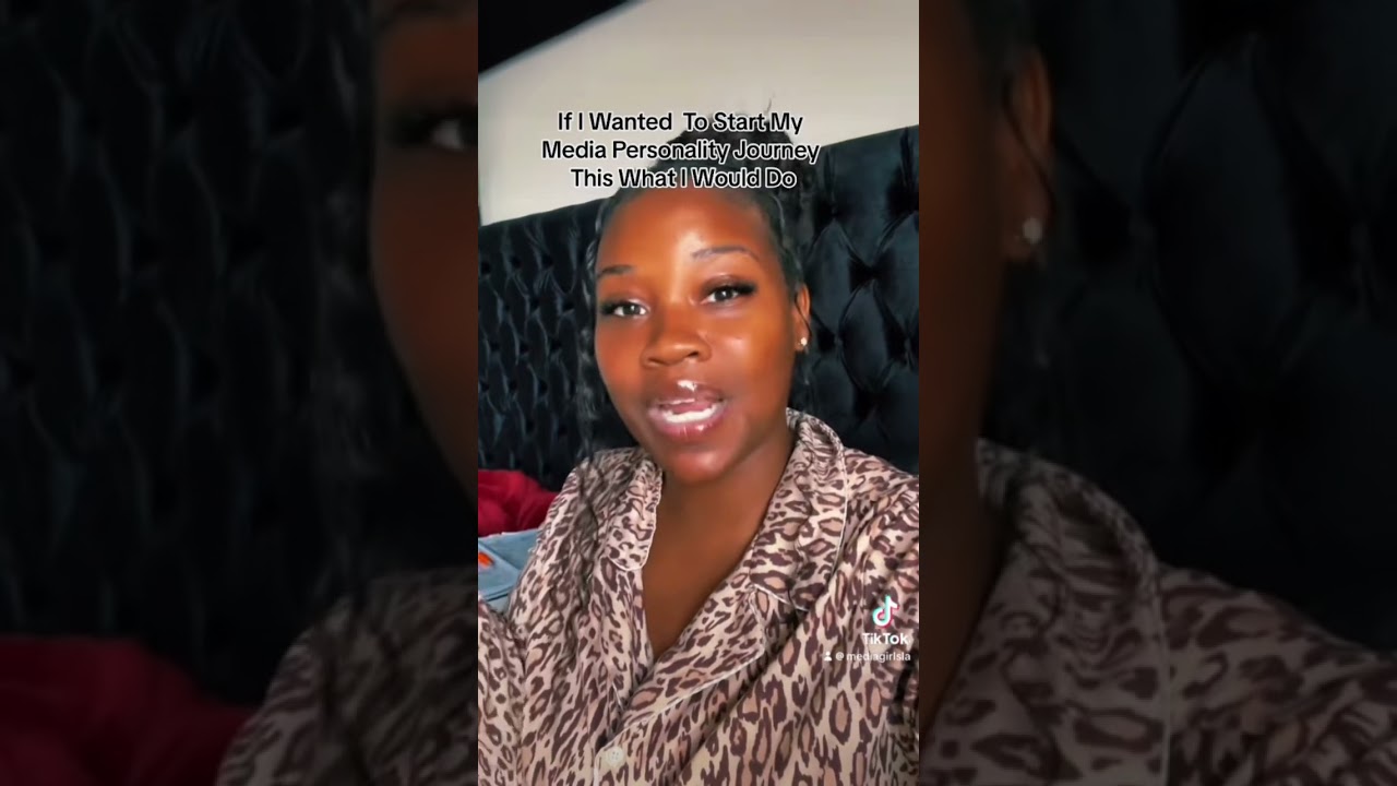 Becoming A Media Personality