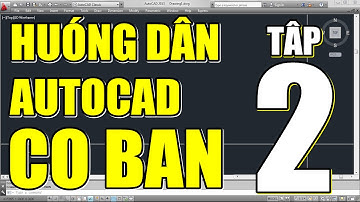 ✔ AutoCAD cơ bản - Tập 2: Lệnh Line, Hệ tọa độ và mẹo vẽ dây điện