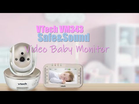 🧑‍🍼VTech VM343 Safe and Sound Pan and Tilt Video Baby Monitor review canada