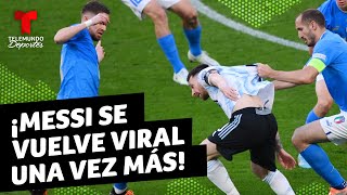 Finalissima 2022: ¡Messi se vuelve viral una vez más! | Telemundo Deportes