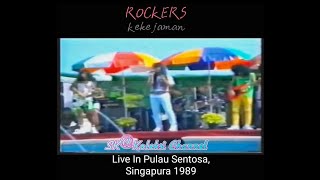 Kumpulan ROCKERS - Kekejaman (Solo Part) Live! Pulau Sentosa,Singapura 1989/90