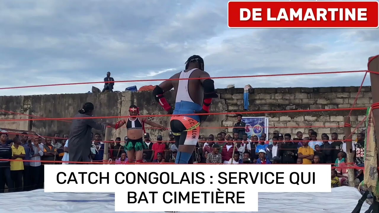 CATCH CONGOLAIS : SERVICE QUI BAT CIMETIÈRE DE MWENE DITU RECTO VERSO 