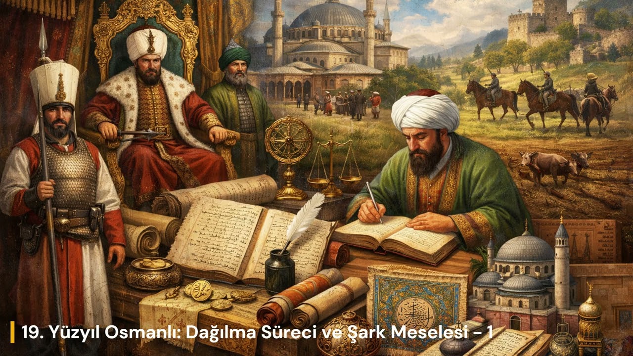 25 KPSS Tarih Podcast | 19. Yüzyıl Osmanlı: Dağılma Süreci ve Şark Meselesi - 1