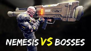 Resident Evil 4 - NEMESIS VS All Bosses | Professional Difficulty - No Damage 4K 60 FPS