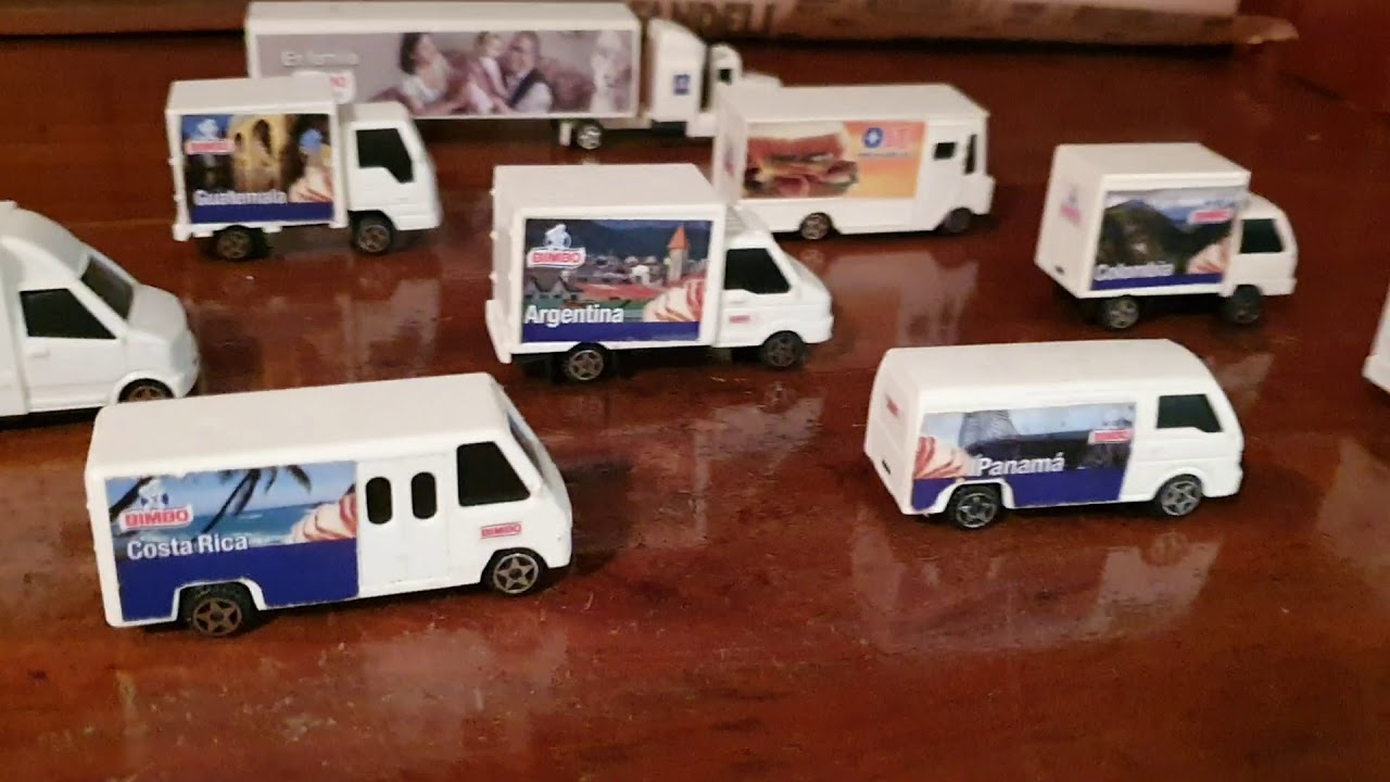 COLECCION DE CAMIONES BIMBO. (Primera Parte) Camiones de Países y Trailers Decadas