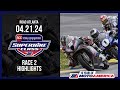 Steel commander superbike race 2 at road atlanta 2024  highlights  motoamerica