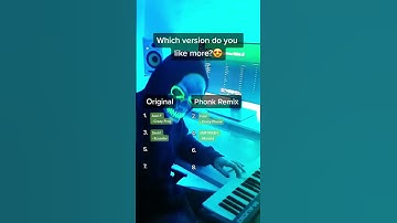 Thumbnail of Which version do you like more? The original or the Phonk version?🤔