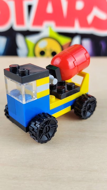 Бетономешалка из ЛЕГО! Lego Самоделка #shorts - YouTube