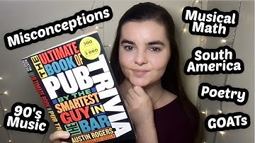 ASMR Ultimate Bar Trivia Challenge! | 12 Super Random Categories