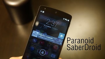 [ROM] Paranoid SaberDroid + Lockscreen Notifications