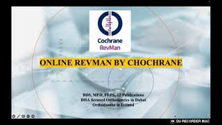 Meta-analysis by Online RevMan Cochrane | Online RevMan Software | Meta-analysis by RevMan Tutorial
