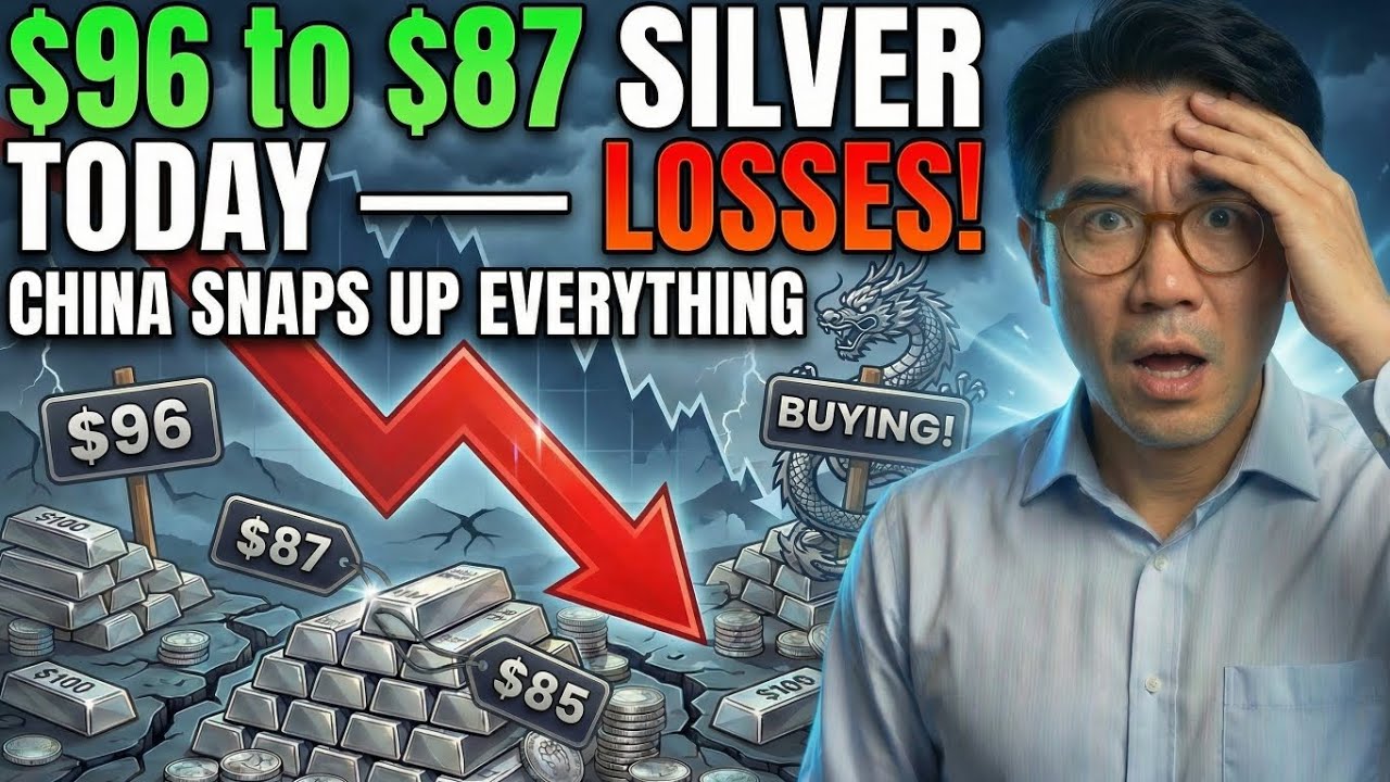 $96 to $87 Silver Today – Heraeus Sees More Losses, China Snaps Up Everything
