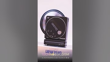 Smallest #CD Player ever, #Sony D-88 #Discman. From 1988. #walkman #portable #hifi #music