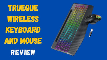 Backlit Elegance: Trueque Wireless Keyboard and Mouse Review
