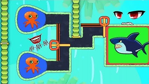 New save the fish game / New updated save the fish pull the pin mobile game / level 7837 - 7857
