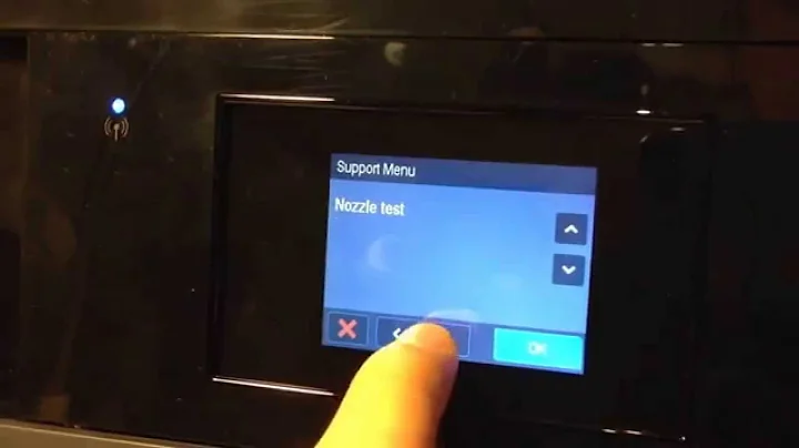 HP Officejet Pro 8610 - Hidden Service Menu