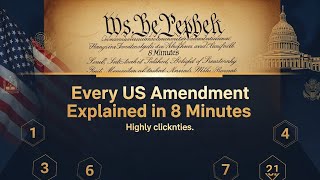 Celebrity Every US Amendment Explained in 8 Minutes Net Worth