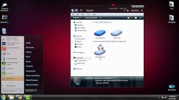 Windows 7 Dark Clear theme
