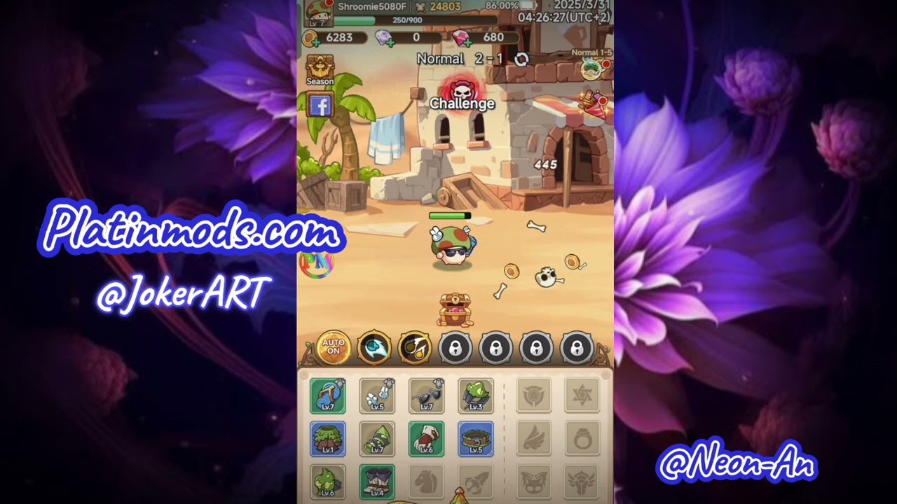 Legend of Mushroom [EU] Ver. 3.0.55 MOD MENU | NO CD SKILL | DAMAGE | FAST ATTACK || 