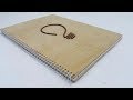 How to Make a Personalised Wooden Notebook