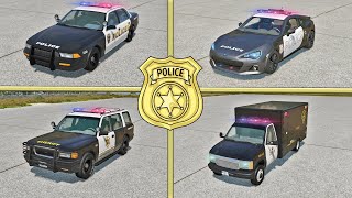 What is the BEST POLICE CAR in BeamNG Drive?