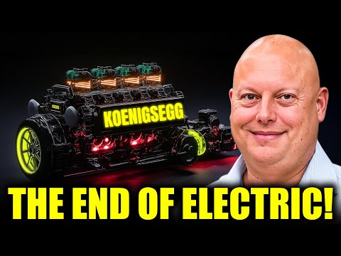 Koenigsegg CEO CRIES On LIVE TV As He Reveals His New Engine!