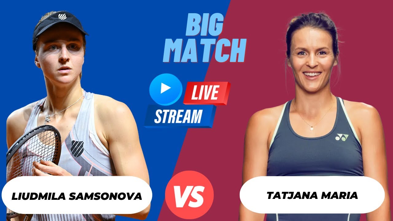 WTA LIVE LIUDMILA SAMSONOVA VS TATJANA MARIA WTA TOKYO OPEN 2023 TENNIS PREVIEW STREAM
