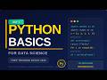 "Python Basics for Data Science | Training Batch Day 1 | Complete Beginners Guide 2026"