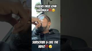 Baltimore Ravens FIRED John Harbaugh‼️😳 #Ravens #shorts