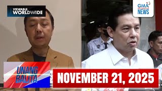 Unang Balita sa Unang Hirit: (Part 2) NOVEMBER 21, 2025 [HD]