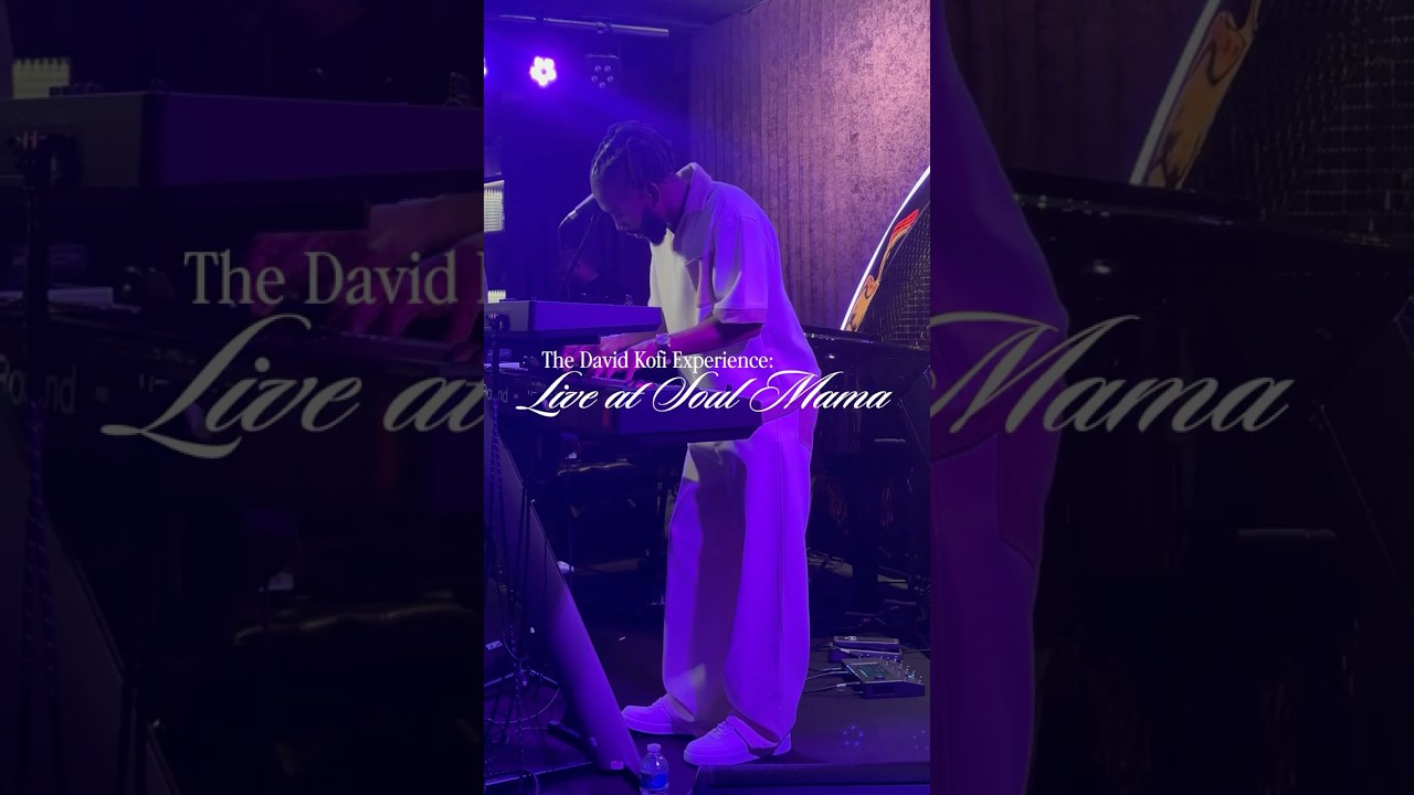 The David Kofi Experience 🎶 Live at Soul Mama, London 