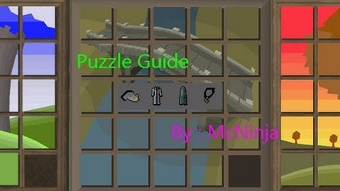 Runescape Clue Scroll Puzzle Guide