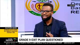 Grade 9 exit plan questioned screenshot 4