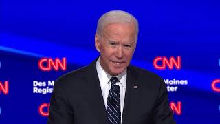 CNN Democratic Debate - Des Moines, Iowa - Raw Satellite Feed Ending