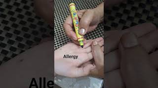 Allergy treatment with colours #healthtips #acupressure #accupressurepoints #colortherapy #allergy